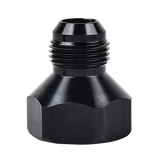 EVIL ENERGY Female AN12 to Male AN10 Flare Reducer Hose Fitting Adapter Black