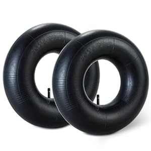 weyleity 2 Pack 15×6.00-6″ Inner Tube | Durable Replacement Tire Tubes with TR-13 Valve Stem for Lawn Mowers, Go Karts, ATVs, Yard Tractors, Wheelbarrows, Golf Carts