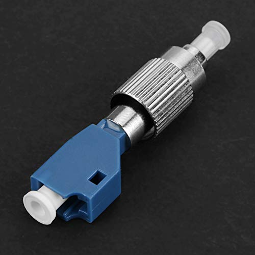 Adaptador de fibra óptica, conector de fibra óptica LC/UPC fêmea para UPC macho SM 9/125 conector de
