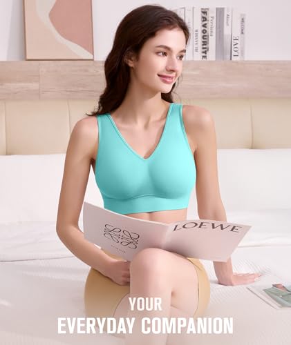 Image of BESTENA Comfort Bra, Seamless Removable Pads Sleep Bras, Yoga Bra, Sports Bras for Women