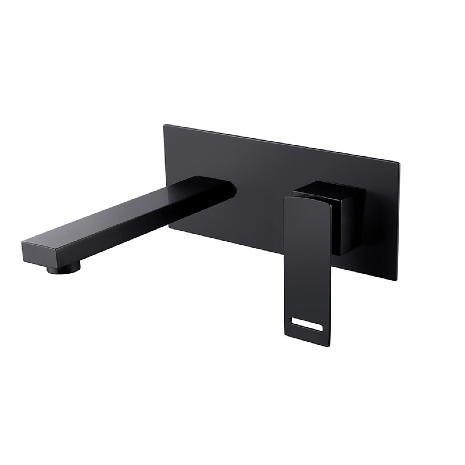 Robinet de salle de bain mural anti calcaire en laiton pour laver les mains
