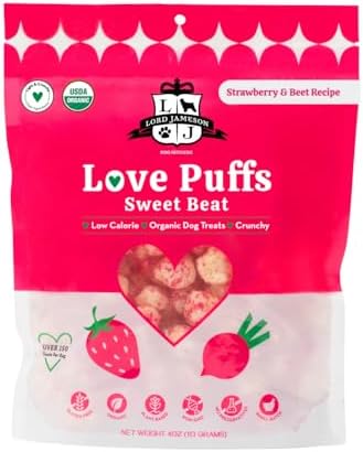 Lord Jameson Sweet Beat Light & Crunchy Love Puffs - Strawberry &...