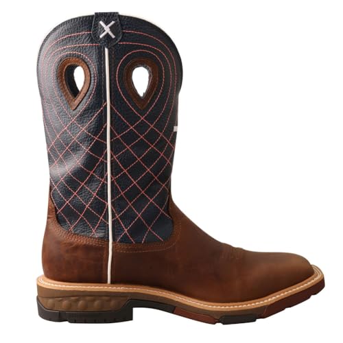 Image of Twisted X Men's 12 inch Soft Square Toe Western Work Boot