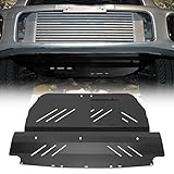 KUAFU Aluminum Black Under Tray Skid Plate Engine Splash Shield Compatible with 2004 2005 2006 2007...