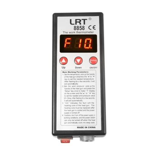 Lrt 8858 Micro Hot Air Station Smd Rework Desoldering Digital Heat Gun thumb #5