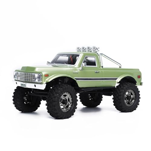 HOBBYPLUS CR18P EVO 2 Rock RC Crawler - 1/18 Scale Mini RC Crawler with Two-Speed Transmission, All-Metal Gears, Evolved EVO Platform, Ready-to-Run, Distinctive Styling Convoy Medium Olive Green by HOBBYPLUS - Used condition - US$122.26