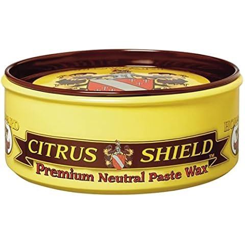 Howard Paste Wax Neutral CS0014 Citrus-Sheild Premium Wood Wax, Carnauba Wax, Beeswax and Orange Oil 312g Cover