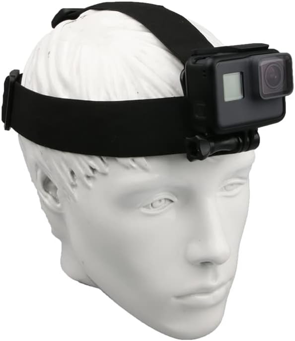 Head Strap Mount for GoPro & Action Cameras (Head Strap Mount) BigaMart