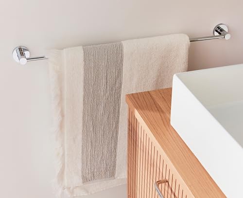 JACOB DELAFON Towel bar Mural to Wall 60 cm. Colour Chrome. with fixing kit. ÉO E77828-CP - Image 2
