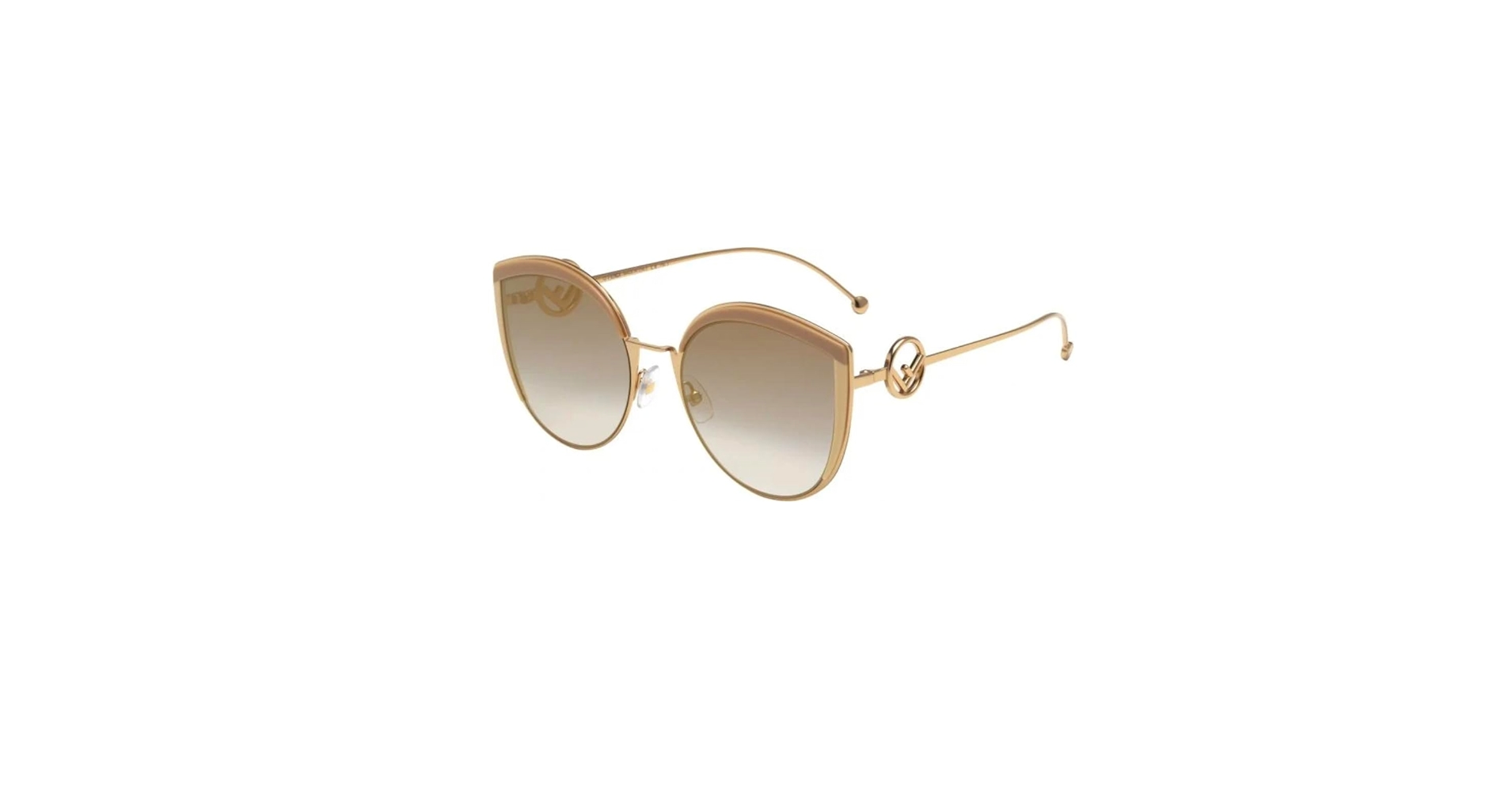 FENDI サングラス　FF0290/S　キャットアイ Amazon.com: Fendi - FF0290/S Ivory Gold/Gray Sf Gold Cat Eye