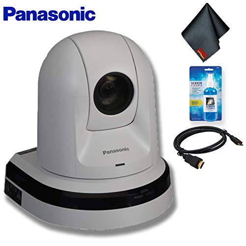 Panasonic AW-HE40HW PTZ Camera with HDMI Output (White) Standard Bundle