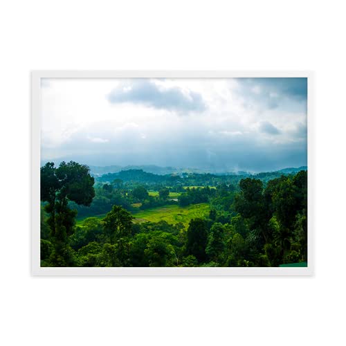 Sri Lanka II Impression encadrée par Tzu-Chin Huang poster d'art 50x70 cm blanc