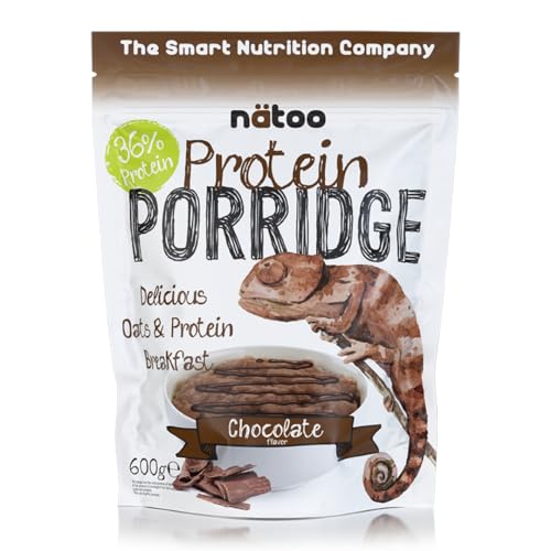 NÄTOO Porridge Proteico 600g, Gusto Cioccolato