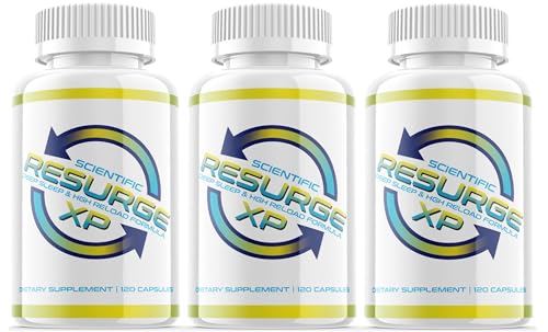 Alpha Pure Scientific Resurge XP Deep Sleep Support Formula 120 Capsules (3 Pack) Sleeping melatonin