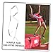 GOOHOCHY Elastic Foam High Jump Training Aid Lightweight and Support for Outdoor and Indoor Use for Boys and Girls and Adults Design for Safe Practice