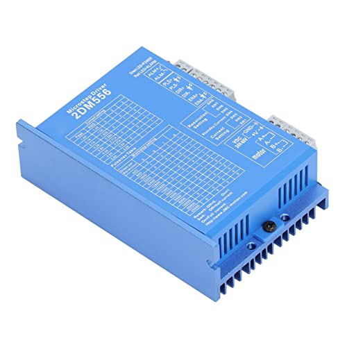 Garosa Digital Stepper Driver with High Electricity Efficiency, Suitable for CNC Machines, Absaluminum Alloy Material