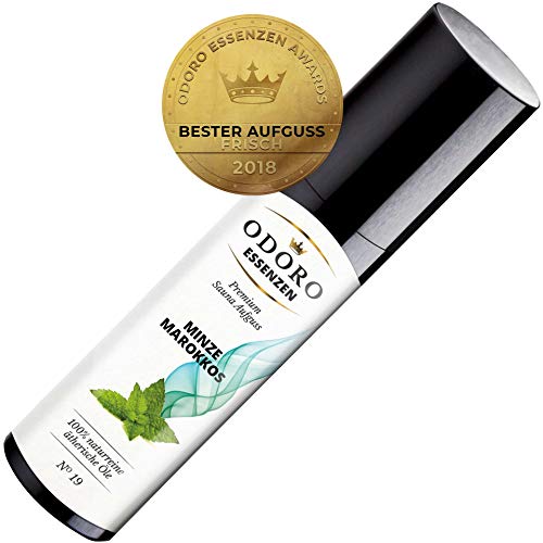 Saunaaufguss Duft Minze Marokkos - 100% ätherische Öle - Premium Aufguss Konzentrat (100ml) - Natürliches Aufgussmittel, naturreine Saunaaufgüsse Cover