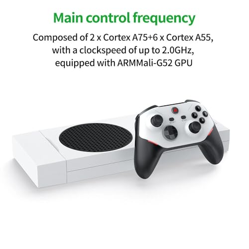 Image of M88 Retro Game Console Retro Game Stick,20000+ Video Games,30+ Emulators,Support 4-Player Online Battles,4K HDMI Arcade Gaming Console with Dual 3D Rocker Plug and Play Emulator Console for TV (128G)