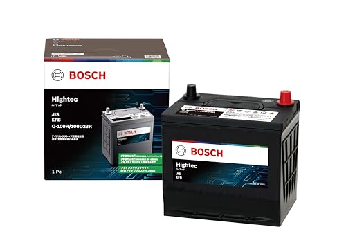 BOSCH (�{�b�V��) ���Y�ԃo�b�e���[ HT-Q-100R/100D23R Hightec JIS EFB �A�C�h�����O�X�g�b�v�ԁE�[�d����ԁE�W���ԑΉ� (HTP-Q-85R/115D23R ��p���f��)