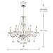 Saint Mossi 6 Light Chandelier Modern K9 Crystal Chandelier Lighting, Clear Crystal Ceiling Light Fixture Pendant Lamp for Dining Room Bathroom Bedroom Livingroom