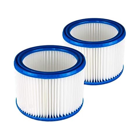 2x Patronenfilter, Filter für Nilfisk Serie Attix 30 - ATTIX 30-21 PC, ATTIX 30-2M PC alternativ Filter zu original 107402338 von Microsafe® Cover