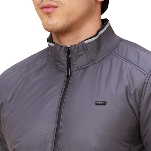 Image of Being Human Red Regular Fit Long Sleeves Men's Jacket Clothing
