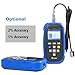 Triaxial Fluxgate Magnetometer, High Precision 3-Axis Magnetic Field Tester with 10nT Resolution, 0-500μT Range, USB Data Logging for Lab Research, Industrial Testing, Material Analysis