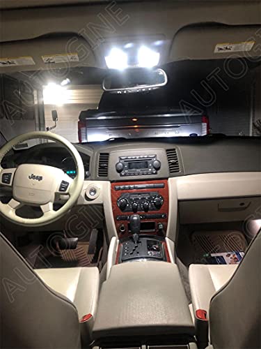 Kit de Luces LED Interiores Blancas para Jeep Compass 2007-2016 miniatura 4