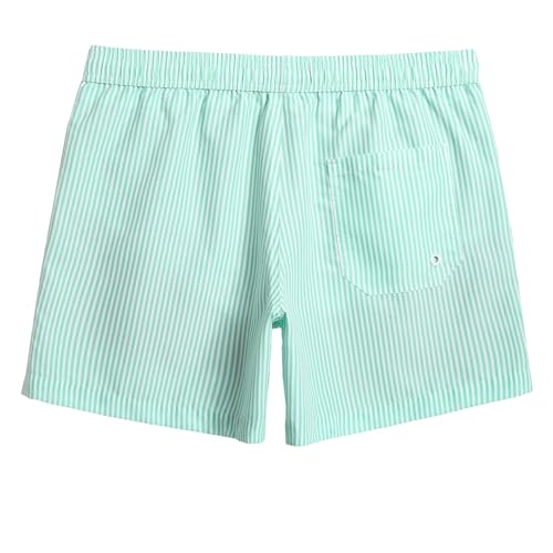 Image of maamgic Mens Swim Trunks 5 Inch with Mesh Lining, Quick Dry Mens Bathing Suit, Swim Shorts for Swimming and Beach