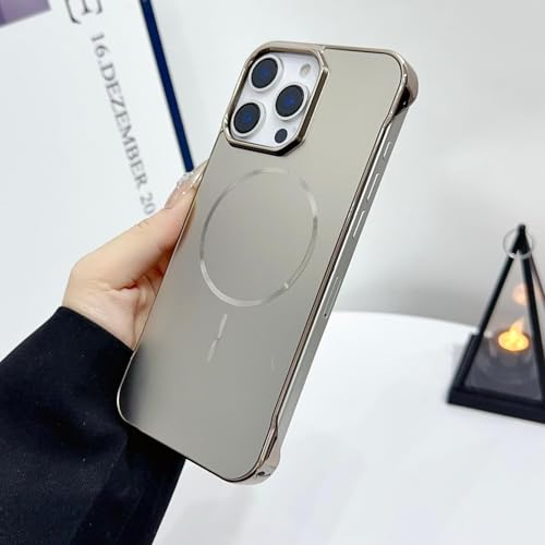 Coque iPhone 14 Pro fine et rigide au fini mat gris élégant