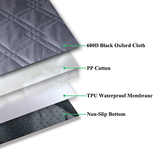 Snugcubby Suv Cargo Liner For Dogs 55"X91" Dog Cargo Liner For Suv Cargo Mats For Back Of Suv Car Trunk Mat For Suv Dog Trunk Cover For Suv With Side Walls Protectors & 2 Pockets #TOP4