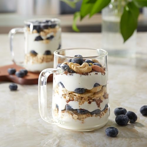 ZMZKKLL 16 oz Borosilicate Mugs