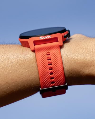 SUUNTO 22 ATH6 Silikonb&auml;nder S+M, kompatibel mit Ocean, Vertical, Race, Race S, Run, 9 Peak Pro, 9 Peak und 5 Peak, hergestellt f&uuml;r Sport (Outdoor)
