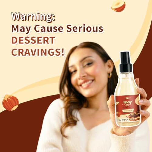 Image of Plum Bodylovin' Hazelnut Eclair Body Mist | Long Lasting Decadent Hazelnut Chocolate Fragrance | Travel-Friendly & Easy To Carry | 100ml