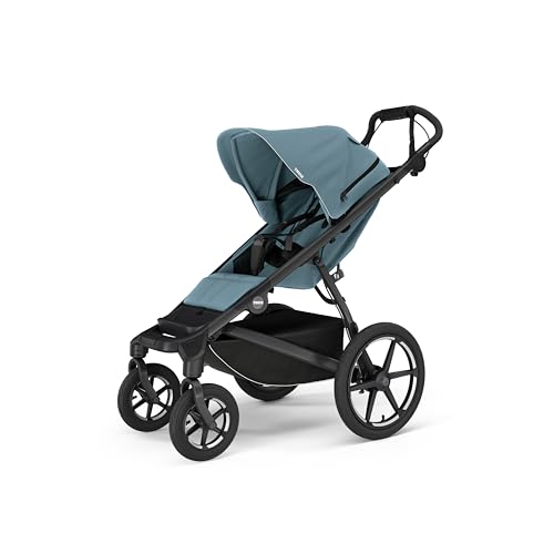 Image of Thule Urban Glide 4-Wheel Single Child All-Terrain Stroller, Lightweight, Air-Filled Tires & Suspension, Twist Hand Brake | jogging-strollers