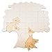 Produktbild Geschenke 24: Holz Puzzle Baum zum Beschriften - individuelle Hochzeitsgeschenke zum selber Machen - originelles Hochzeitsspiel für Brautpaare von Hochzeitsgästen kreativ gestaltet