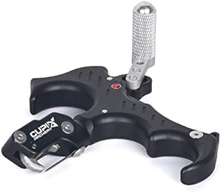 CUPID 360°Rotation Thumb Bow Release, Aluminum Alloy 3&4 Finger Grip Adjustable Archery Release Aids