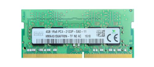 Image of 4GB DDR4 Laptop RAM 2133MHz - PC4-17000 260-Pin SODIMM 1.2V Non-ECC 1Rx16 Memory Module Compatible with SK hynix - Part No- HMA851S6AFR6N-UH