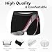 Jendfert Fashion High Heels On Black Background Men'S Breathable Boxer Shorts With Elastic Waistbandx-Large