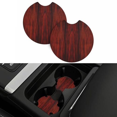 Portavasos para auto 2 unidades negro material neopreno miniatura 7