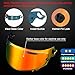 PSLER Regent X Visor Corsair X Visor VAS-V MAX Vision Face Shield Replacement for Regent X VAS-V MAX Corsair-X Quantum-X Signet-X RX7X Defiant-X Dt-X,Deep Red