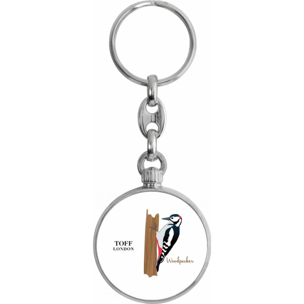 Toff London Woodpecker Bird Keyring