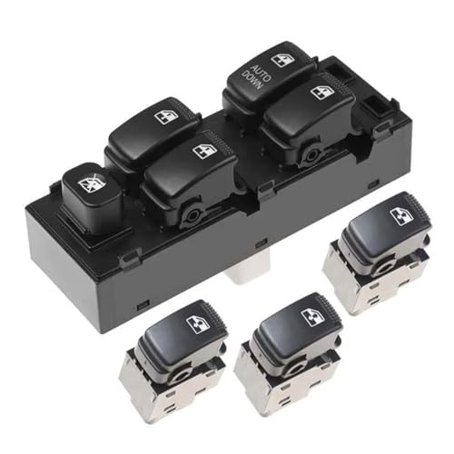 Interrupteur de lève-vitre de rechange pour réparer panne vitre Hyundai Getz