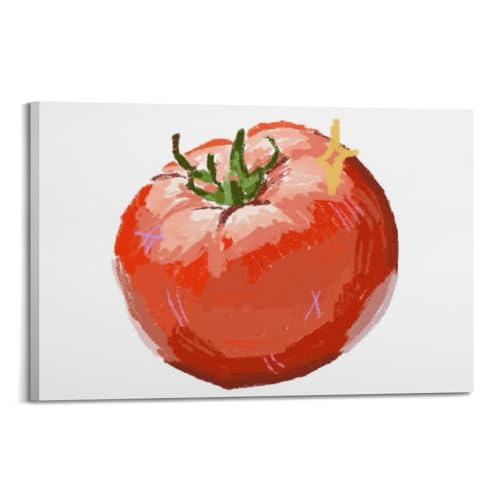 Art mural sur toile esthétique JIDUHON affiche tomate cadeau