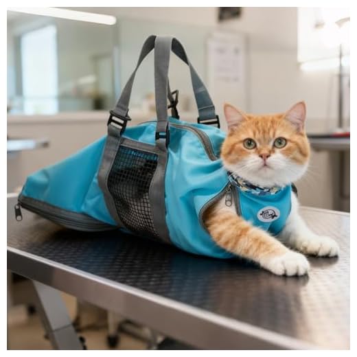 Cinf Cat Nail Clipping Cleaning Grooming Restraint Bag No Scratching Biting for Bathing Nail Trimming Injecting Examining