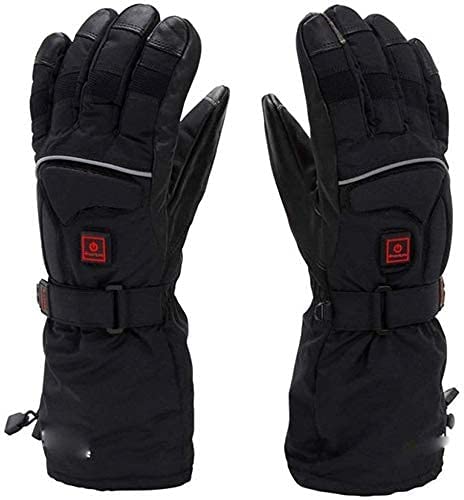 Gants chauffants électriques 3 niveaux de température pour l'extérieur