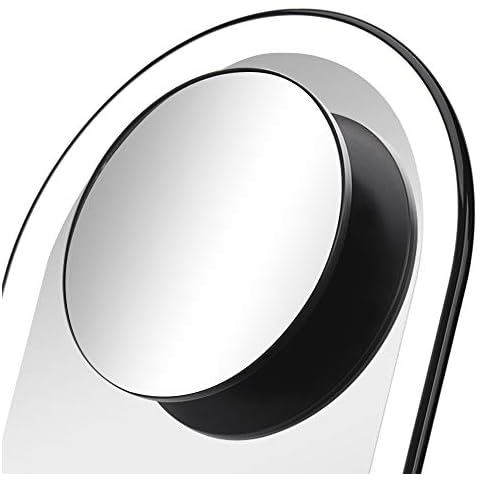 Fancii Lara Detachable 10X Magnifying Mirror, Magnetic Attachment - Compatible Vera Vanity Mirrors (not included) (Obsidian) Cover