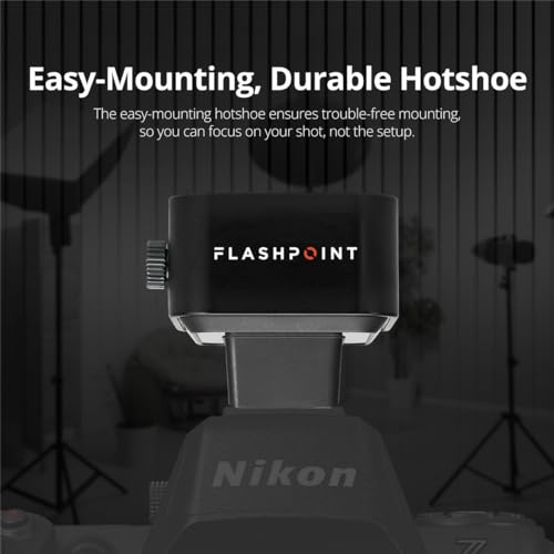 Flashpoint R2 Nano Touchscreen TTL Wireless Flash Trigger for Nikon, Godox X3 N - Thumbnail 4