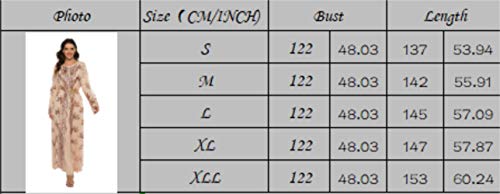 Hzux Elegant Muslim Dress Dubai Kaftan Women Long Sleeve Arabic Dress Abaya Islamic National Robe #TOP6