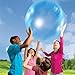 Wubble Super Bubble Ball - Blue (with Pump) | Looks Like a Bubble, Plays Like a Ball! | Inflates to 80cm Tall | Outdoor Garden Toys | Ages 6+ | Packaging May Vary